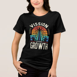 Camiseta Triblenda La visión inspira crecimiento