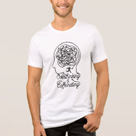 Camiseta Triblenda Laberinto de cabeza sobrepensando y cafeinando