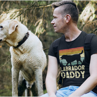 Camiseta Triblenda Labrador Daddy – Funny Dog Dad Gift