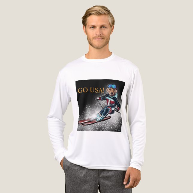 CAMISETA TRIBLENDA LABRADOR RETRIEVER  (Anverso Completo)