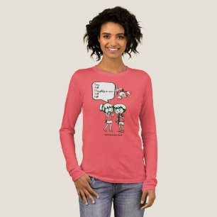 Camiseta Triblenda Ladies Long Sleeve Santa Acronym Tee