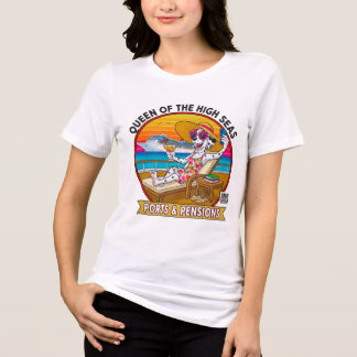Camiseta Triblenda Ladies Queen of The High Seas - Front Print