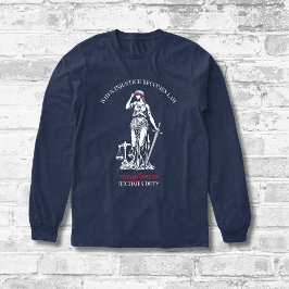 Camiseta Triblenda Lady Justice Resistance