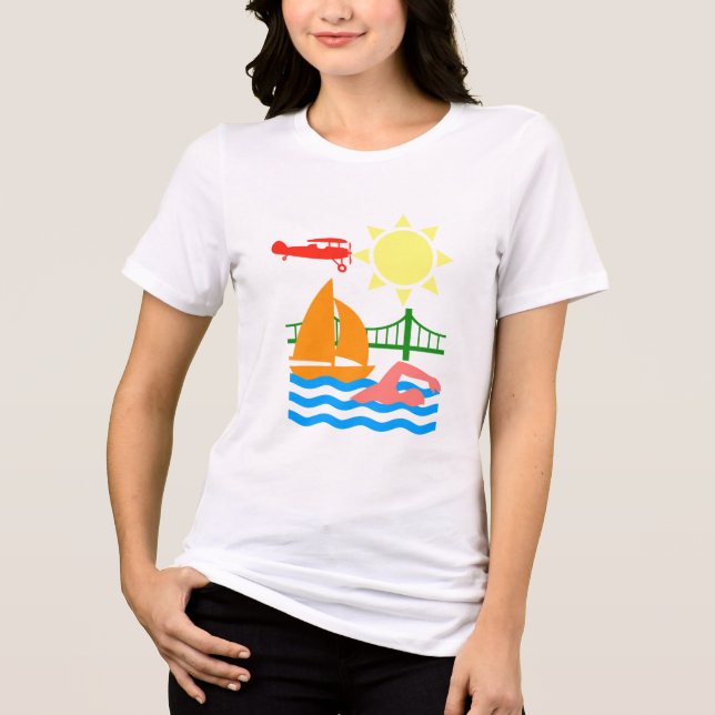 Camiseta Triblenda Lago Lifestyle (Anverso)