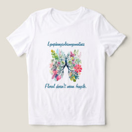 Camiseta Triblenda LAM Floral No Significa Frágil Mujeres