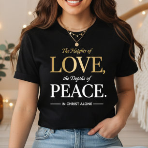 Camiseta Triblenda Las Alturas del Amor, Las Profundidades de la Paz