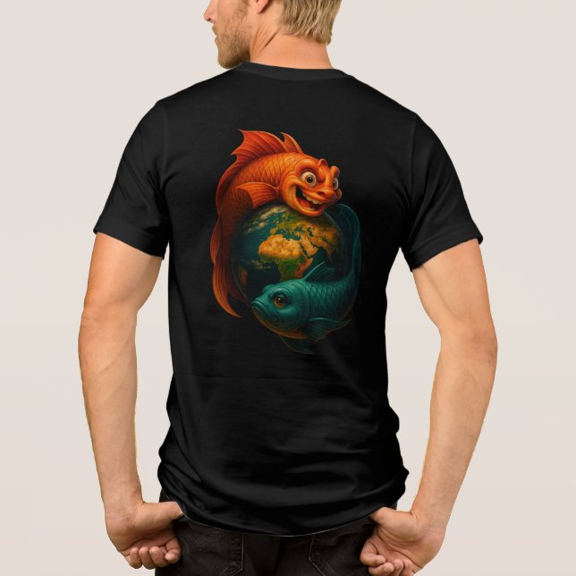 Camiseta Triblenda Las apariencias hacen que el mundo gire (Reverso)
