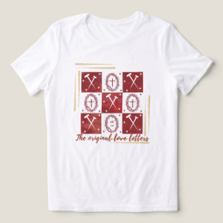 Camiseta Triblenda Las Cartas Originales para el Amor comenzaron en L