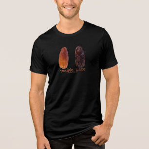 Camiseta Triblenda Las dos fechas de SlipperyJoe pasas arrugadas dora
