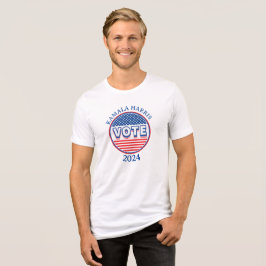 Camiseta Triblenda Las estrellas y las franjas votan EE.UU. - Eleccio