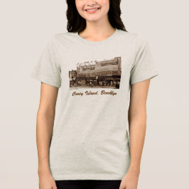 Camiseta Triblenda Las famosas damas de Nathan Hot Dogs