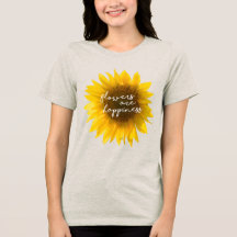 Las flores son cita de felicidad filtro girasol