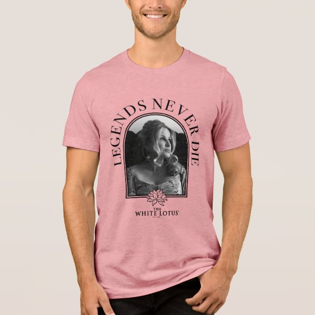 Camiseta Triblenda Las leyendas nunca mueren - El Lotus blanco (Anverso)