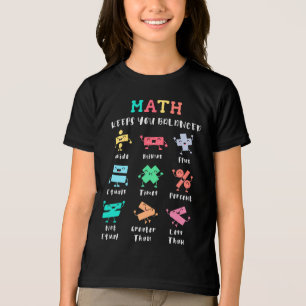 Camiseta Triblenda Las matemáticas te mantienen equilibrado