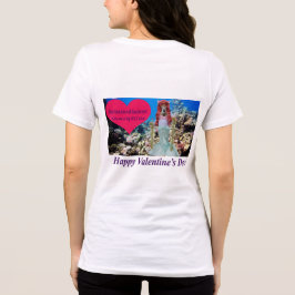 Camiseta Triblenda las mujeres tienen tee. Feliz Día de San Valentín.