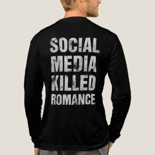 Camiseta Triblenda Las redes sociales mataron el romance