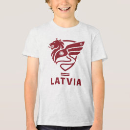 Camiseta Triblenda Latvia Baltic State Northern Europe