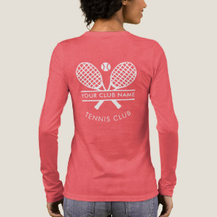 Camiseta Triblenda Lawn Tennis Club Nombre Equipo Jugadores Racket Mo