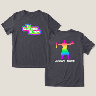 Camiseta Triblenda Lawrence Times groovy femme - carbón vegetal