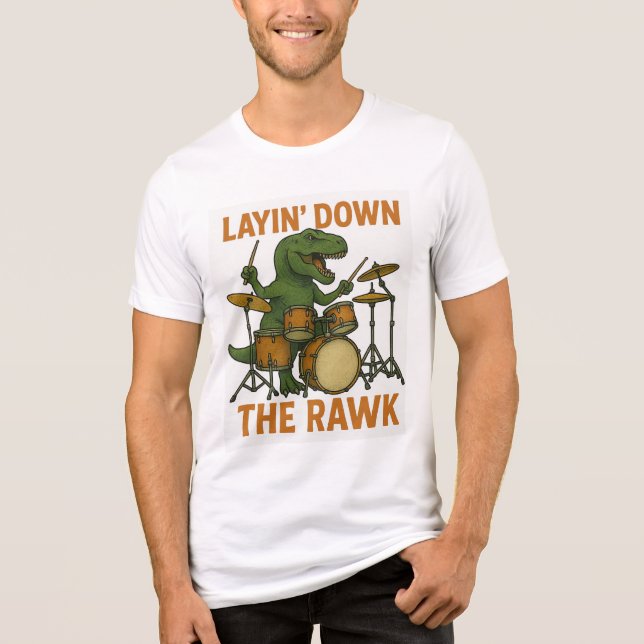 Camiseta Triblenda Layin’ Down The Rawk (Anverso)