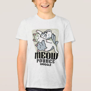 Camiseta Triblenda Laze Furr Days - Diseño de gatos perezosos