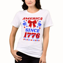 Lazo de Gingham Rojo América Desde 1776