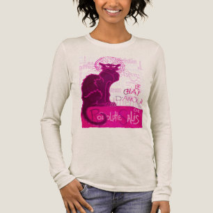 Camiseta Triblenda Le Chat DAmour con fondo de lenguaje romántico