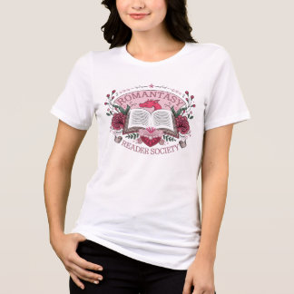 Camiseta Triblenda Lector romántico de la sociedad Fantasy Dragon