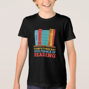 Camiseta Triblenda Lectura - 100% de posibilidades de leer libro grac