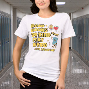 Camiseta Triblenda Leer Libros Mantén la Bondad