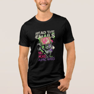 Camiseta Triblenda Leer los correos electrónicos de Epstein Anti Guer