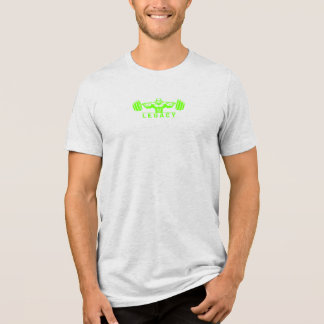 Camiseta Triblenda Legacy Minimalist Gym Design – Neon Green Fitness 