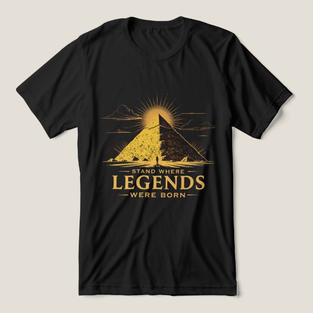 Camiseta Triblenda Legacy Remains Egypt Pyramid Shirt (Diseño delantero )