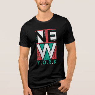 Camiseta Triblenda Legado de Nueva York: Audaz tributo burdo