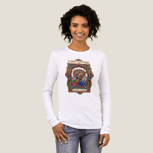 Camiseta Triblenda Legado Indio: Músico Clásico Arte Veena