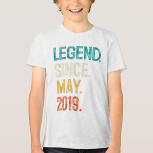 Camiseta Triblenda Legend 2019 6º Regalos De Cumpleaños Para Muchacho