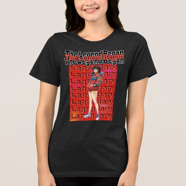 Camiseta Triblenda Legend Began  (Anverso)