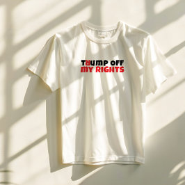 Camiseta Triblenda Lejano eslogan de protesta estudiantil anti Trump