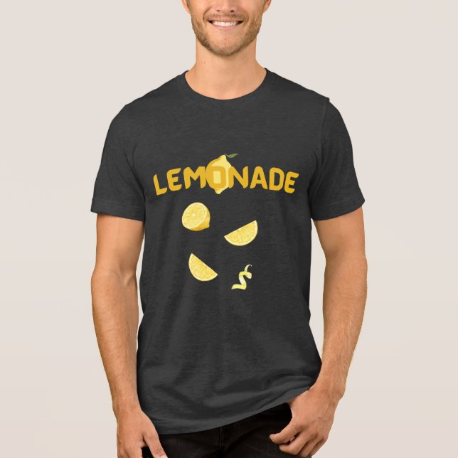 Camiseta Triblenda Lemonade Graphic Tee-Cute Lemon tee (Anverso)