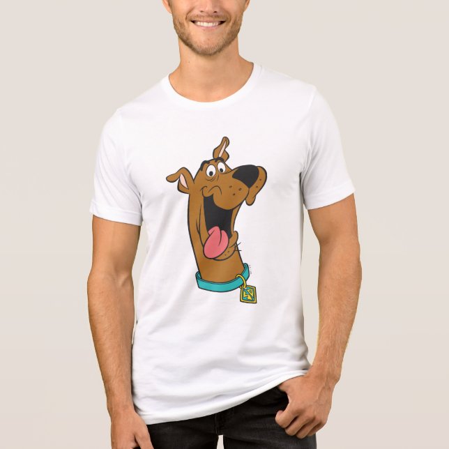 Camiseta Triblenda Lengua Scooby-Doo fuera (Anverso)