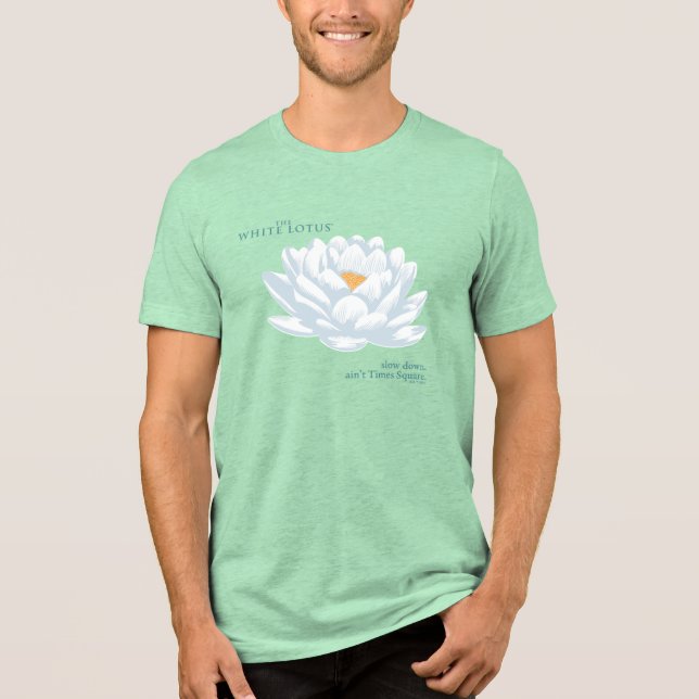 Camiseta Triblenda Lentamente abajo, Ain't Times Square - El Lotus bl (Anverso)