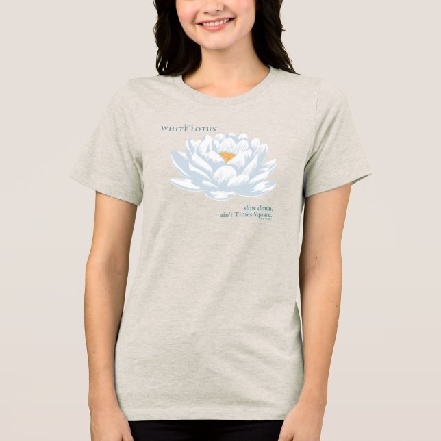 Camiseta Triblenda Lentamente abajo, Ain't Times Square - El Lotus bl (Anverso)