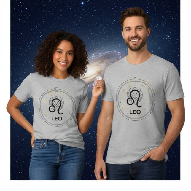 Camiseta Triblenda Leo Zodiac Sign Astrology Lion T-Shirt (Subido por el creador)