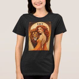 Camiseta Triblenda León de cumpleaños de Leo July