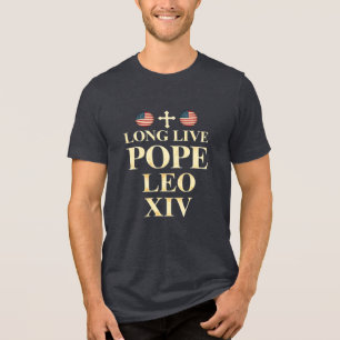 Camiseta Triblenda León XIV - Una nueva era de fe y libertad