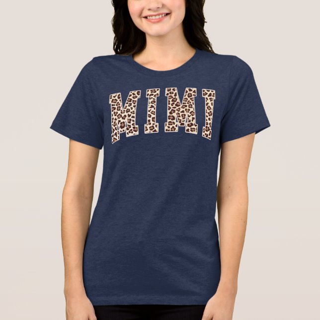 Camiseta Triblenda Leopardo Mimi (Anverso)