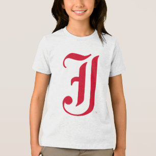 Camiseta Triblenda Letra JSU clásica de la Universidad Estatal de Jac