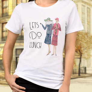 Camiseta Triblenda Lets Do Lunch Vintage LADIES