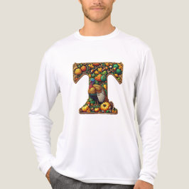Camiseta Triblenda Letter Thanksgiving turkey style 