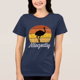 Camiseta Triblenda Letterkenny Presuntamente Ostrich Vintage Retro Su
